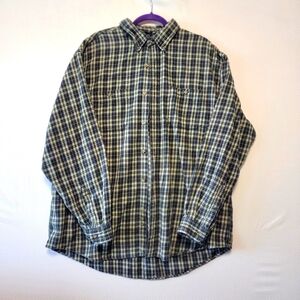 Carhartt Men's Size 2x Flannel Shirt